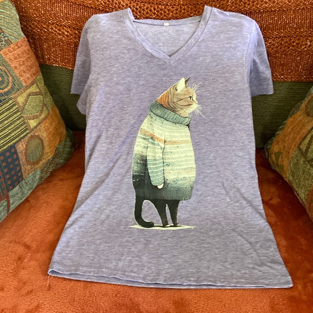 Cat Graphic T-shirt